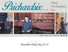 Tablet Screenshot of prichardsix.com